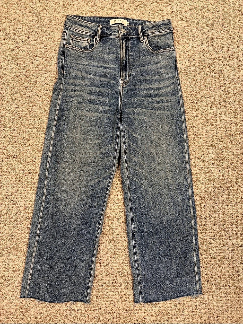 Hidden Wide Leg Jeans Waist 29 Blue Like New